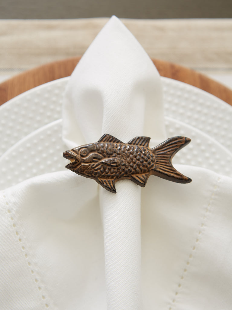 Fish Napkin Ring set of 6