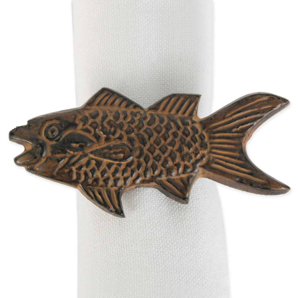 Fish Napkin Ring set of 6