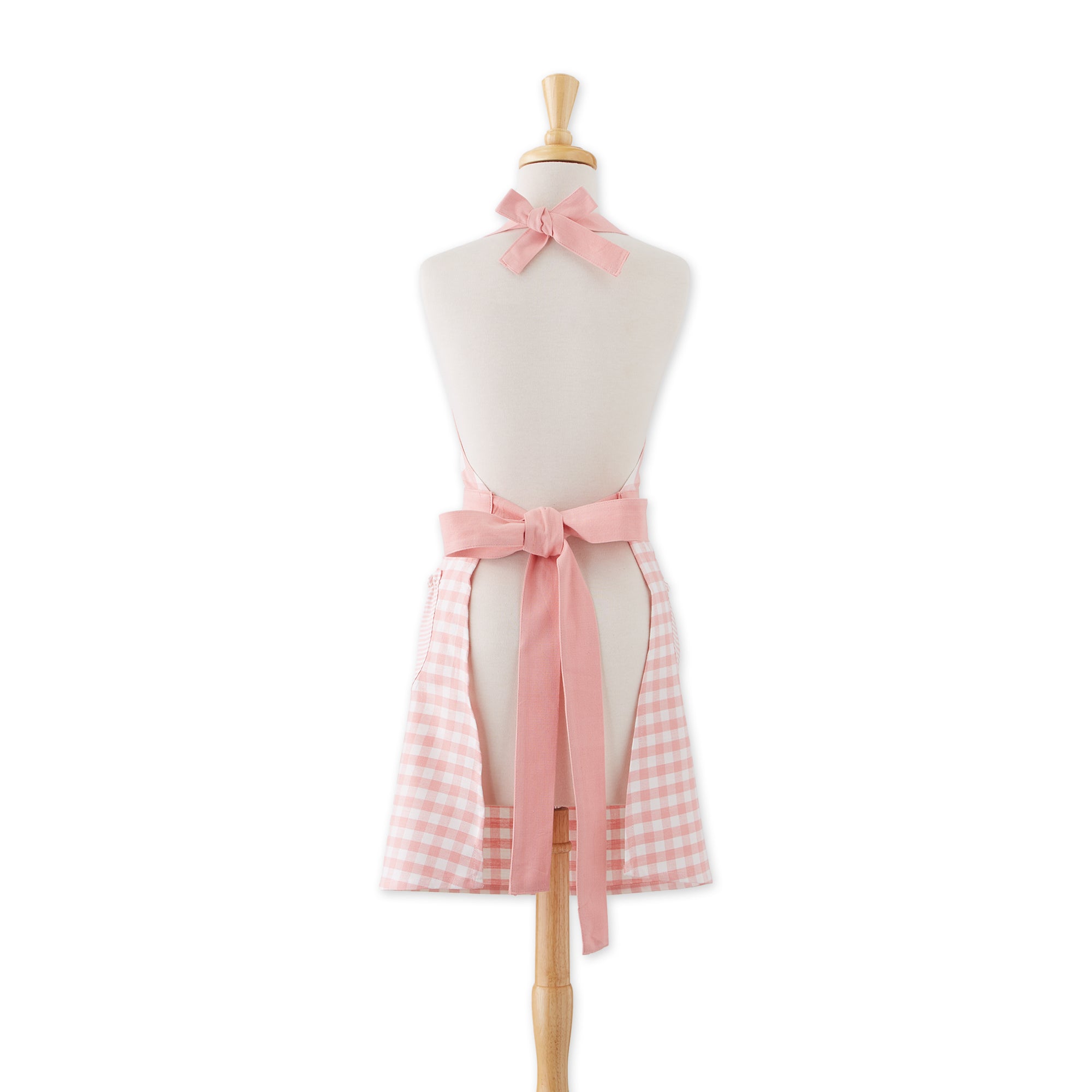 Pink/White Gingham Apron – DII Home Store