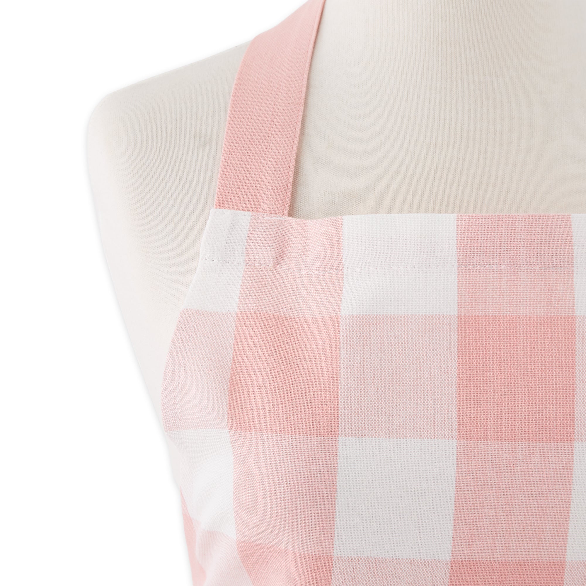  DII Gingham Check Kitchen Collection, Pink, Dishtowel Set :  Health & Household