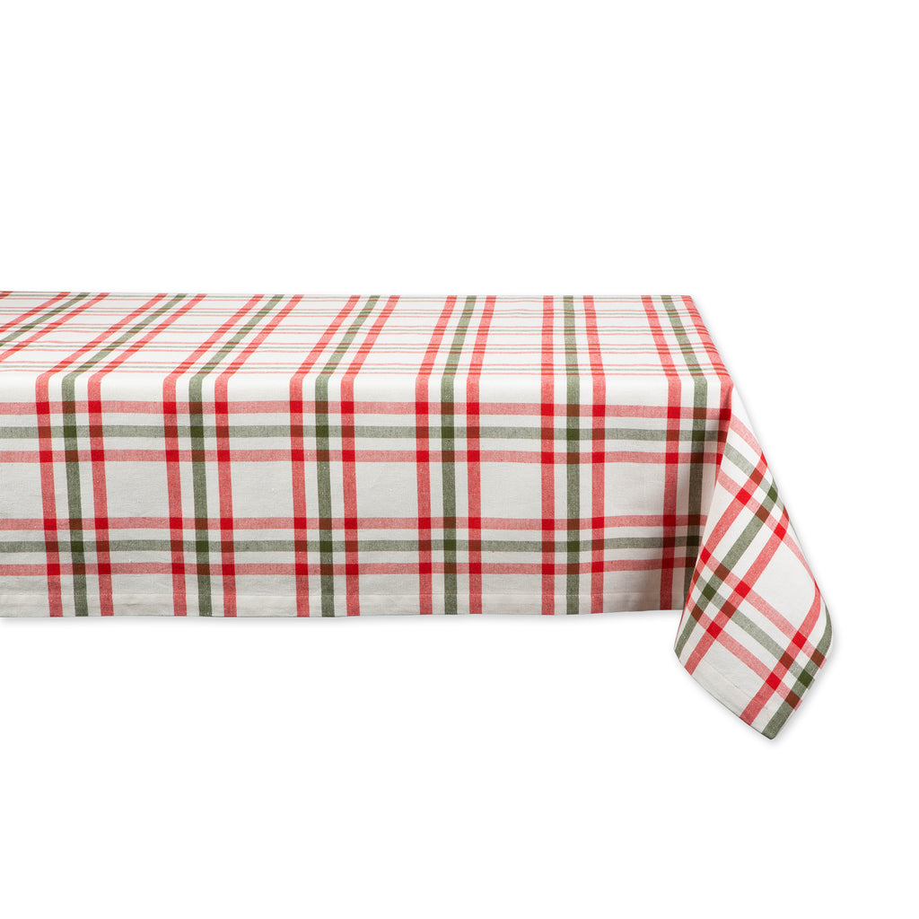 Nutcracker Plaid Tablecloth 52X52