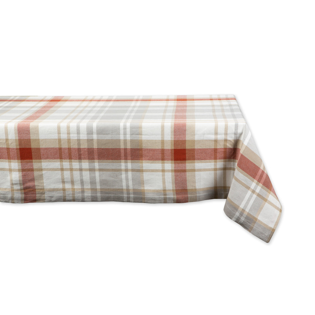 Cozy Picnic Plaid Tablecloth 52x52