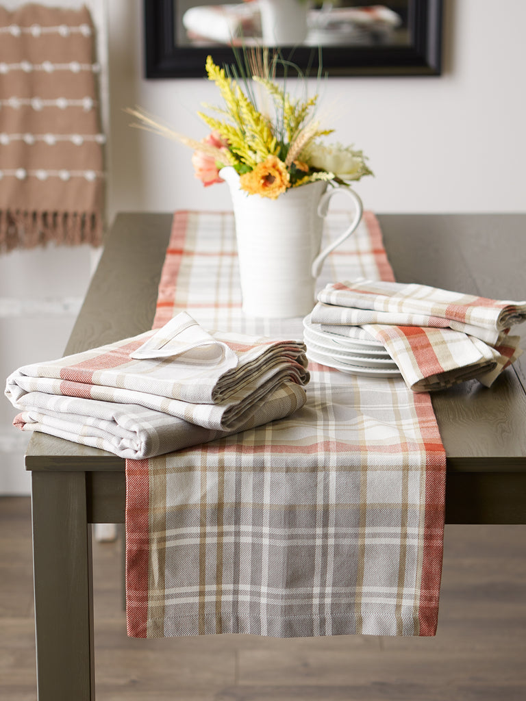 Cozy Picnic Plaid Tablecloth 60x84