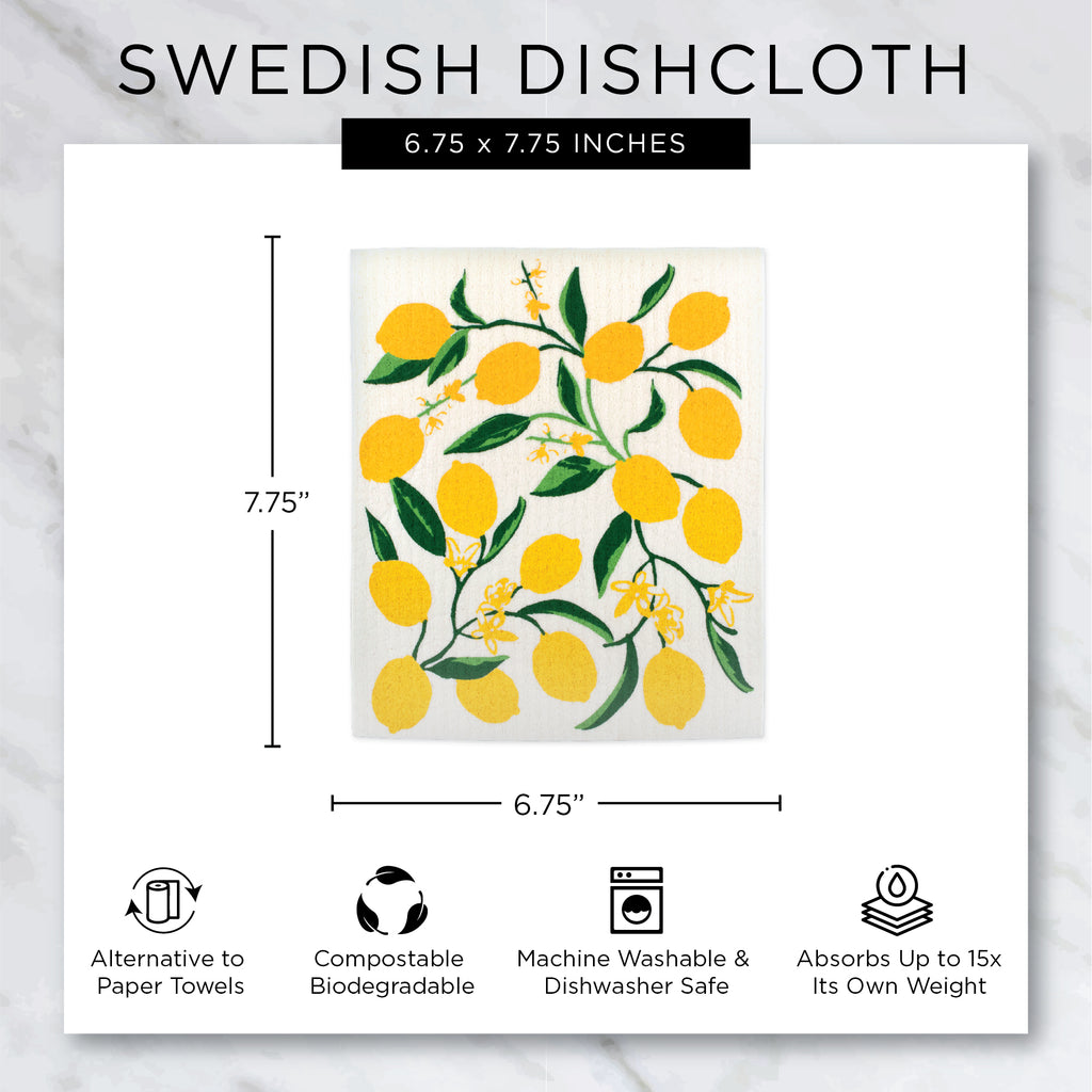 Always Grateful Swedish Dishcloth Set of 3