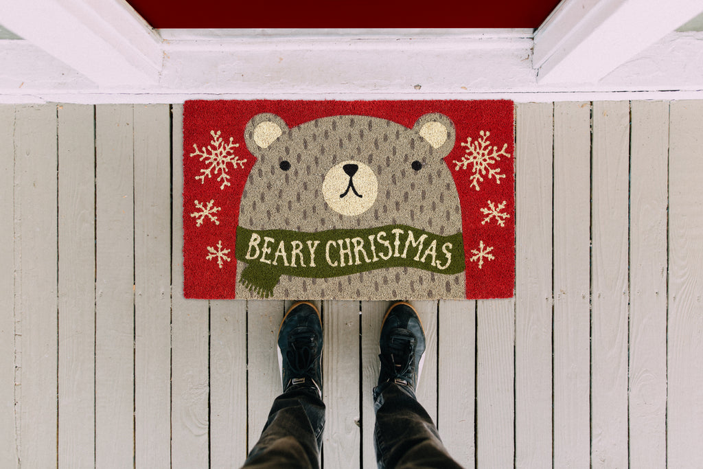 Beary Christmas Doormat
