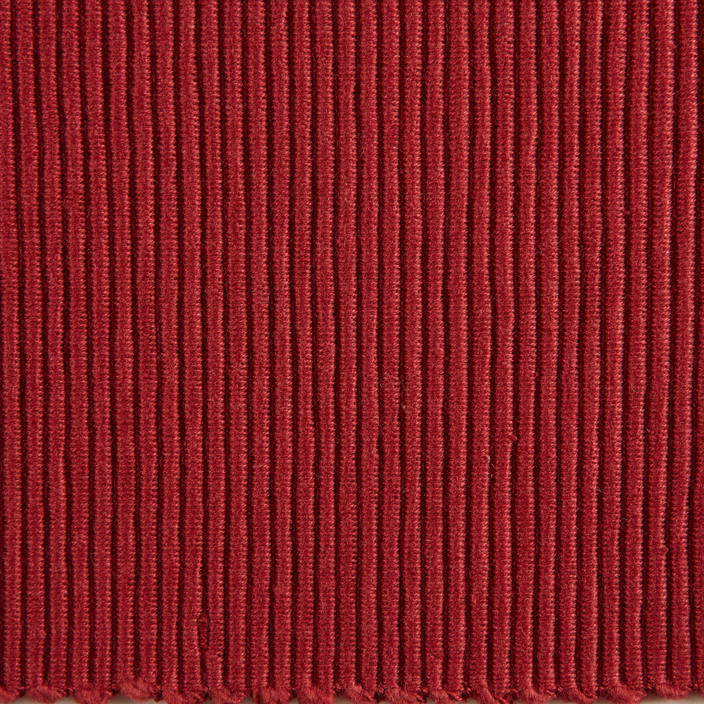 Barn Red Ribbed Placemat Set of 6
