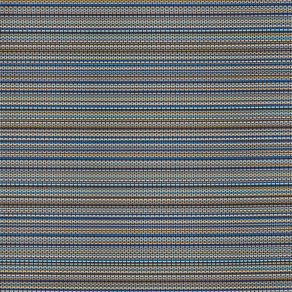 Ocean Blue Pvc Micro Stripe Placemat set of 6