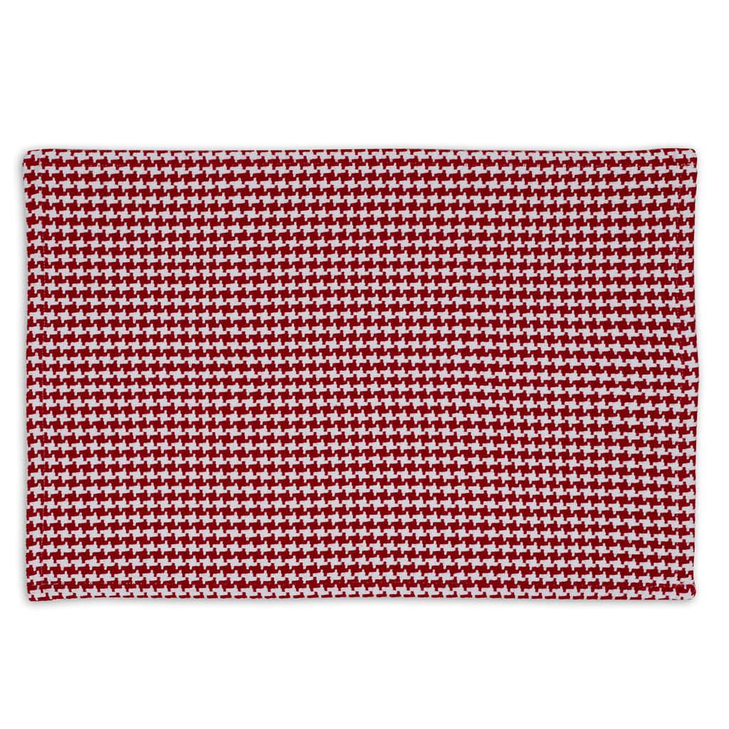 Tango Red Houndstooth Placemat Set of 6