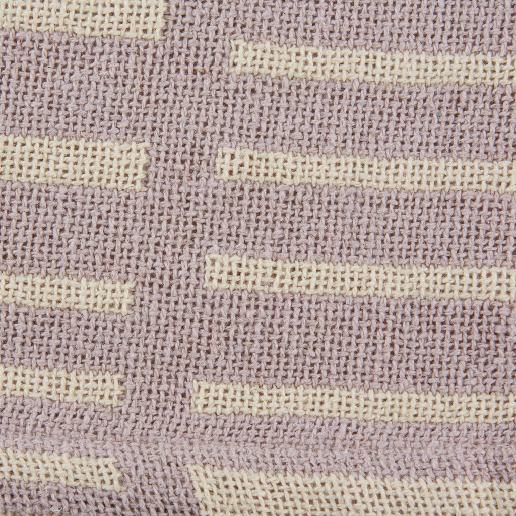 Dusty Lilac Urban Jacquard Throw