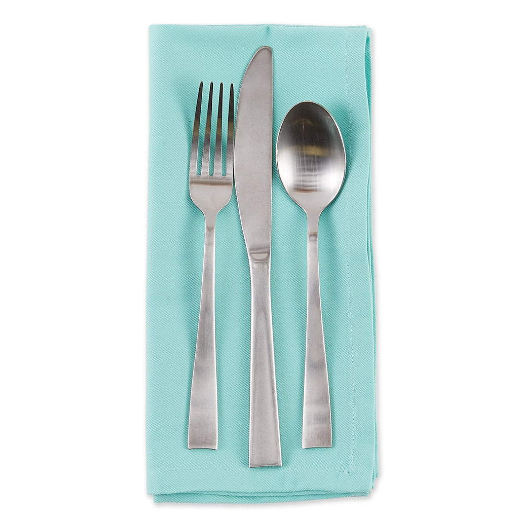 Solid Light Aqua Napkin set of 6