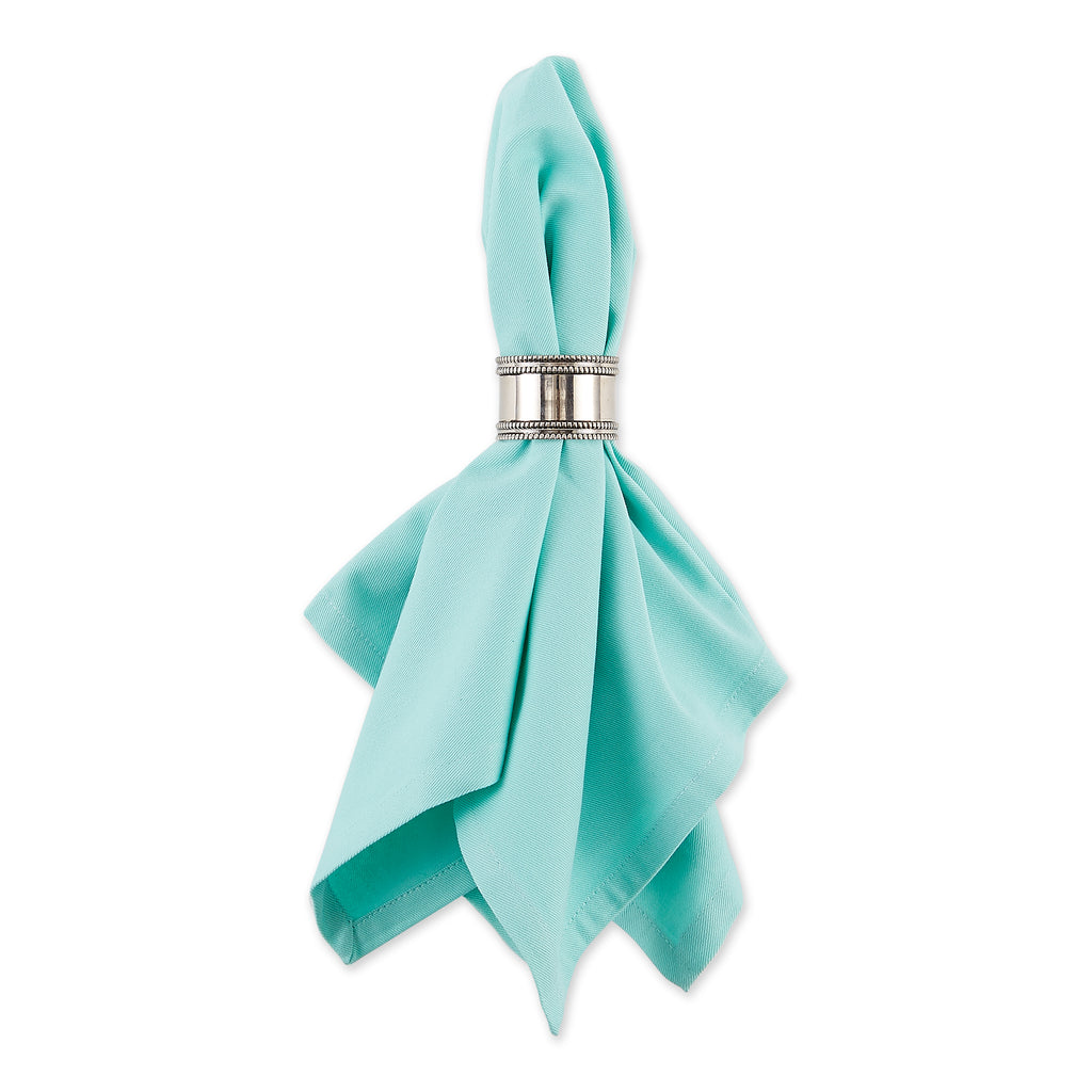 Solid Light Aqua Napkin set of 6