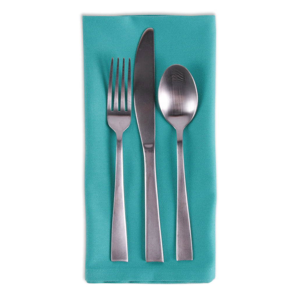 Solid Aqua Waters Napkin set of 6