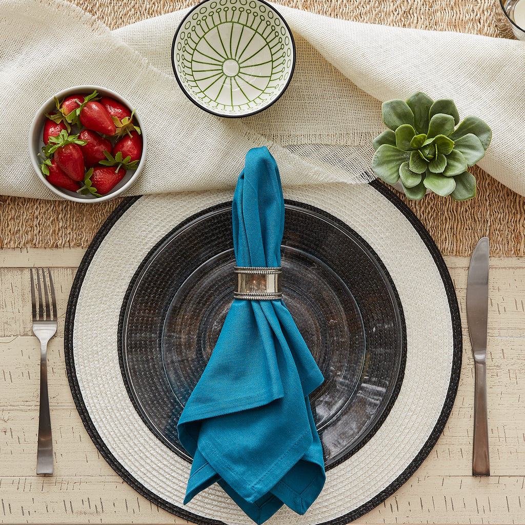 Solid Sky Blue Napkin set of 6