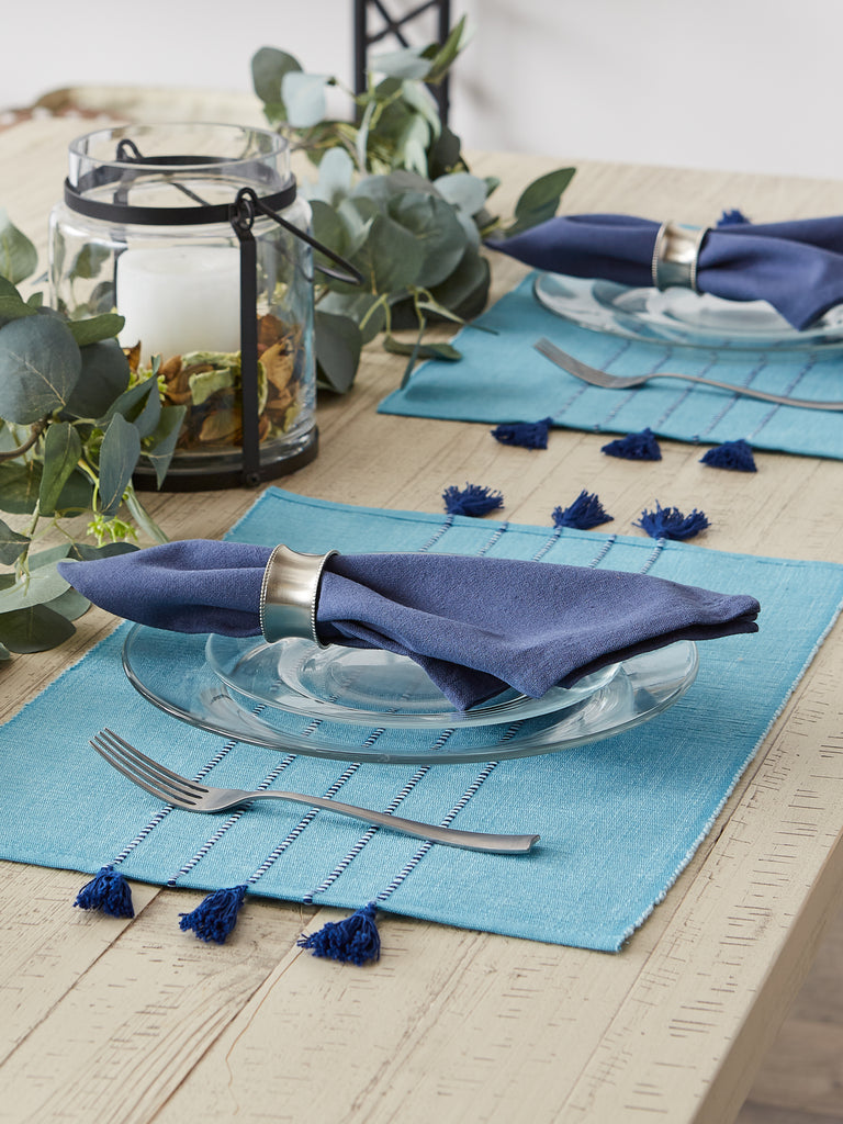 Thera Stripe Blue Placemat set of 6