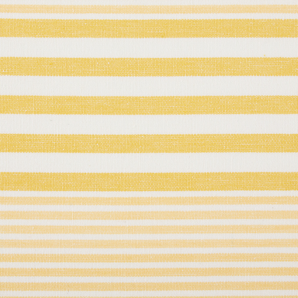 Deep Yellow Stripes With Fringe Placemat Set of 6