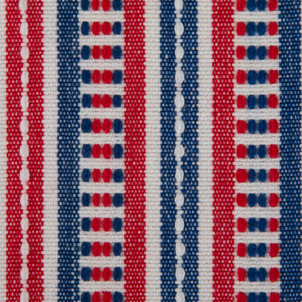 Red, White & Blue Dobby Stripe Table Runner 14X72