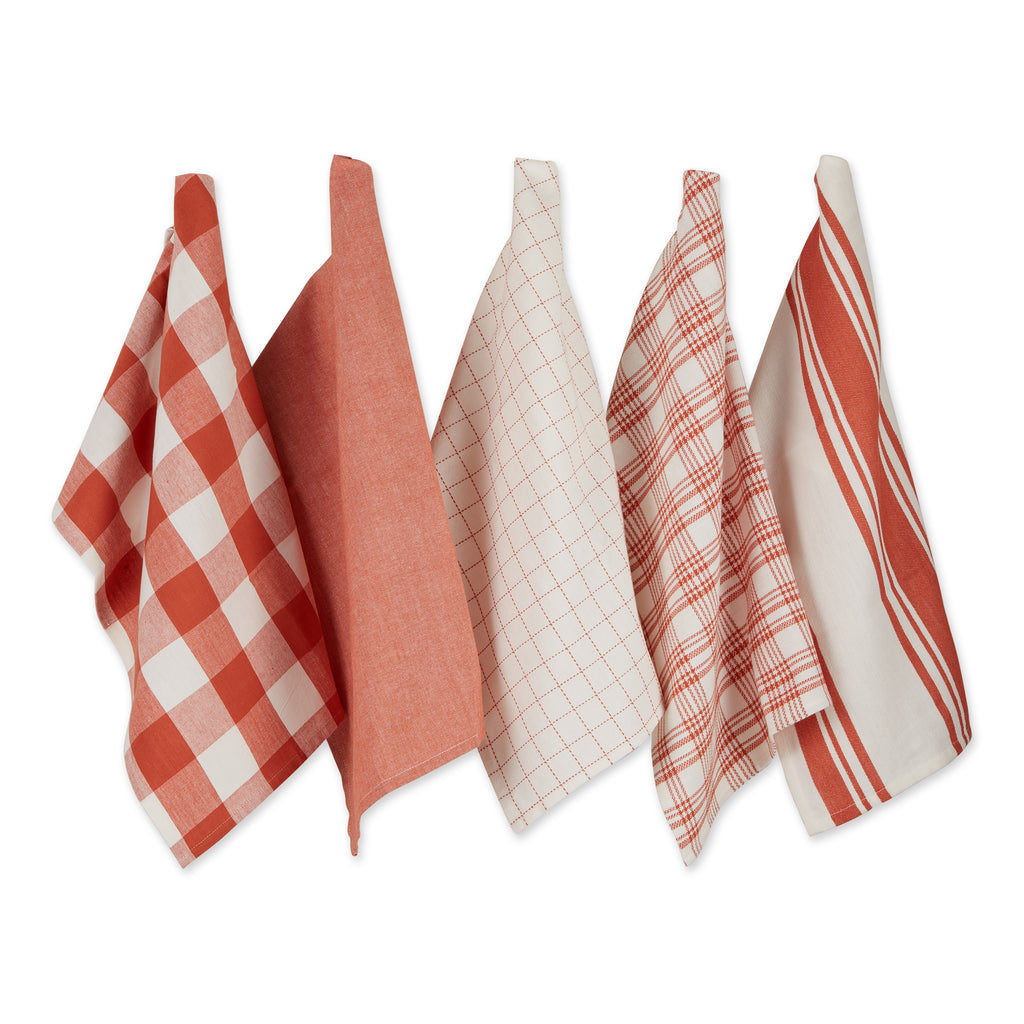 Woodland Plaid Dish Towels - Set of 2