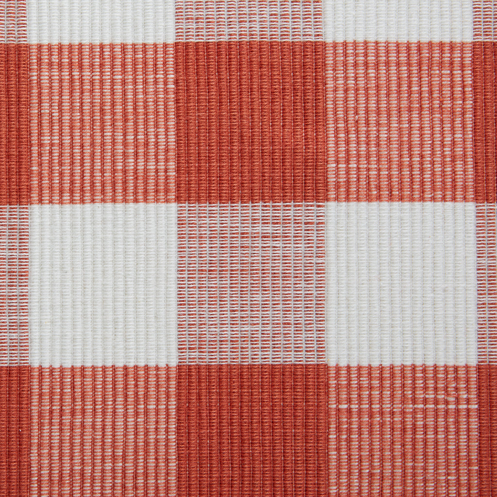 Vintage Red Buffalo Check Ribbed Placemat set of 6