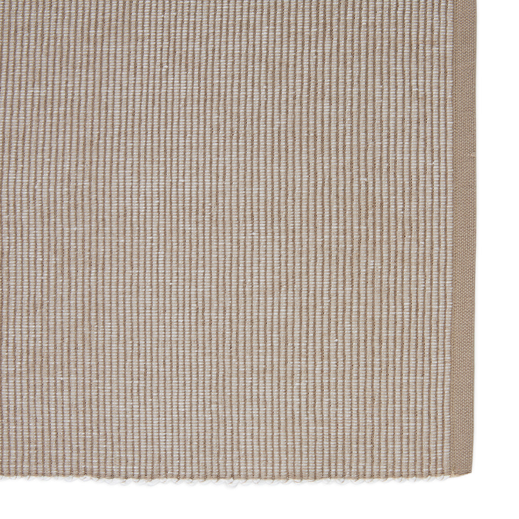 DII Stone & White 2-Tone Ribbed Placemat Set of 6