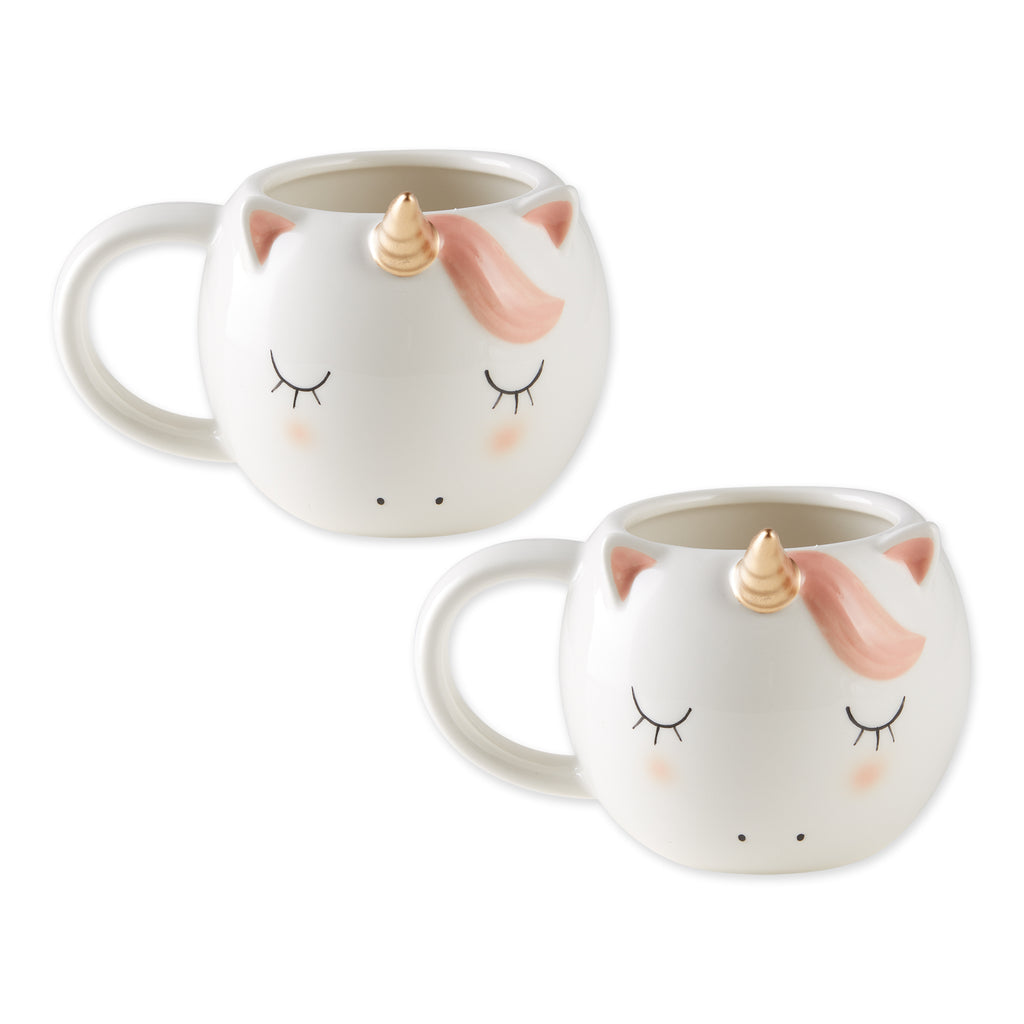 Unicorn Ceramic Mug set of 2