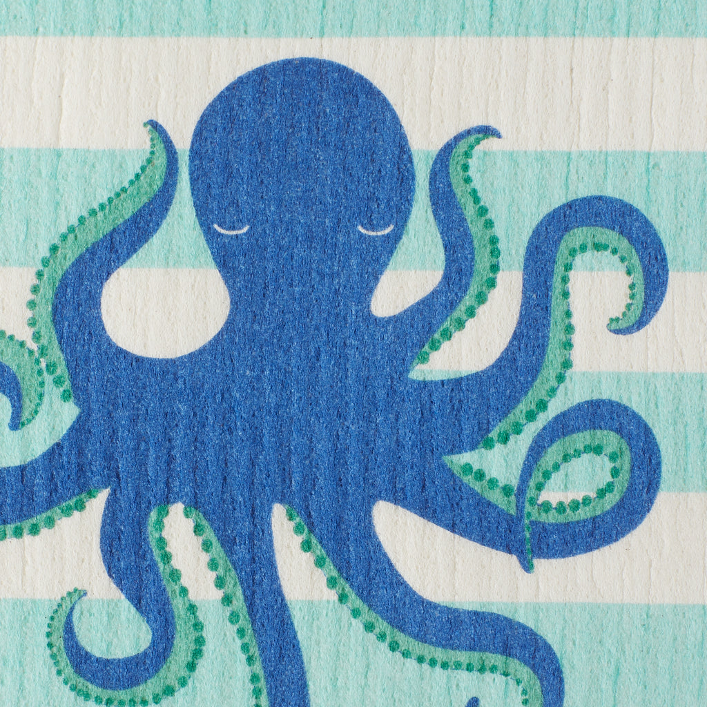 Octopus Swedish Dishcloth Set Of 3