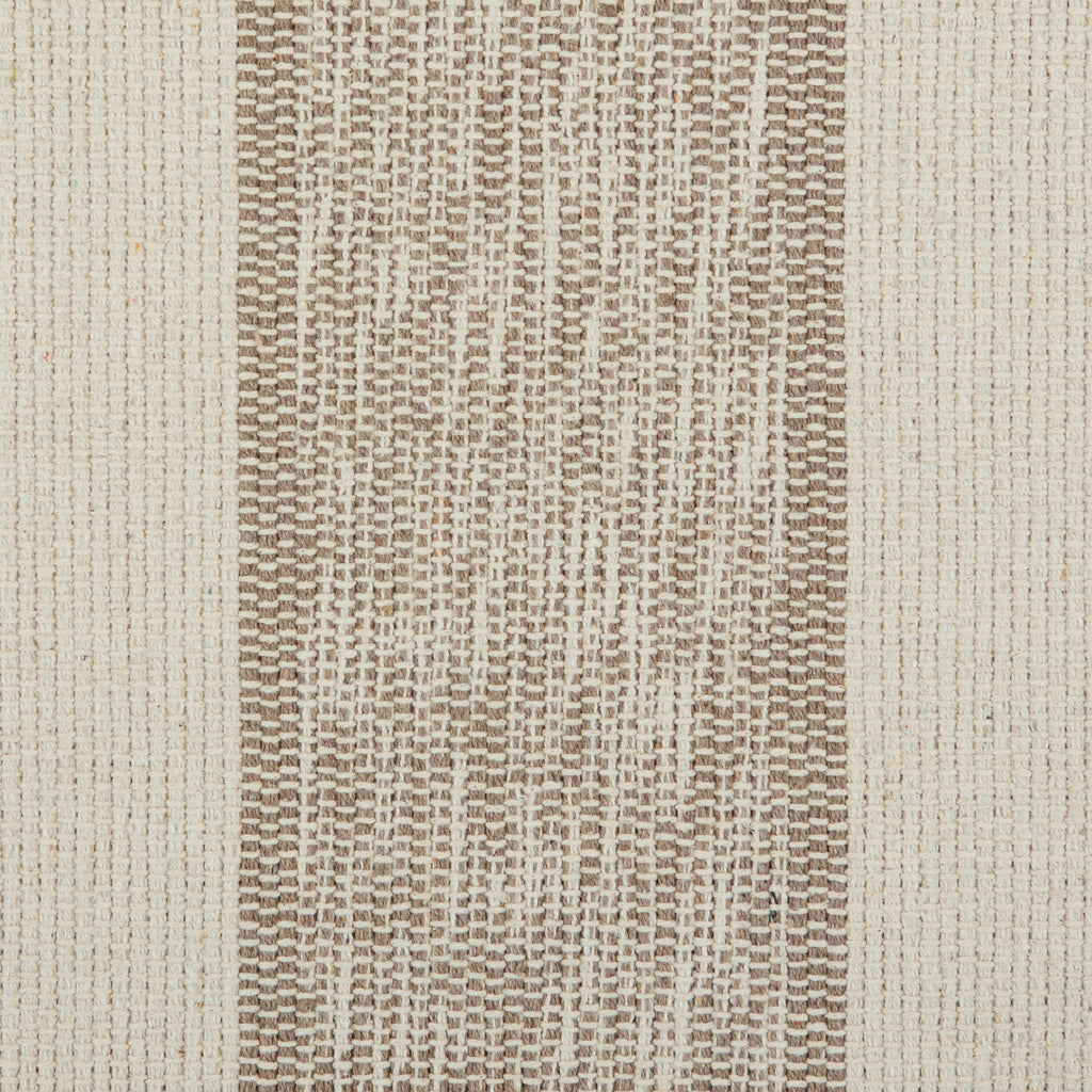 Brown Variegated Stripe Recycled Yarn Rug 2X3 Ft Set of 2