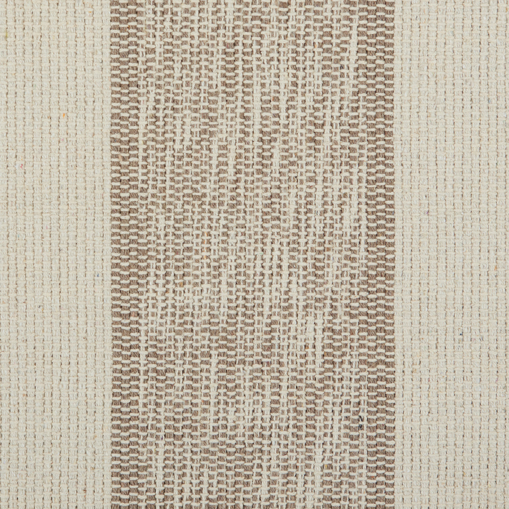 Brown Variegated Stripe Recycled Yarn Floor Runner 2Ft 3In x 6Ft