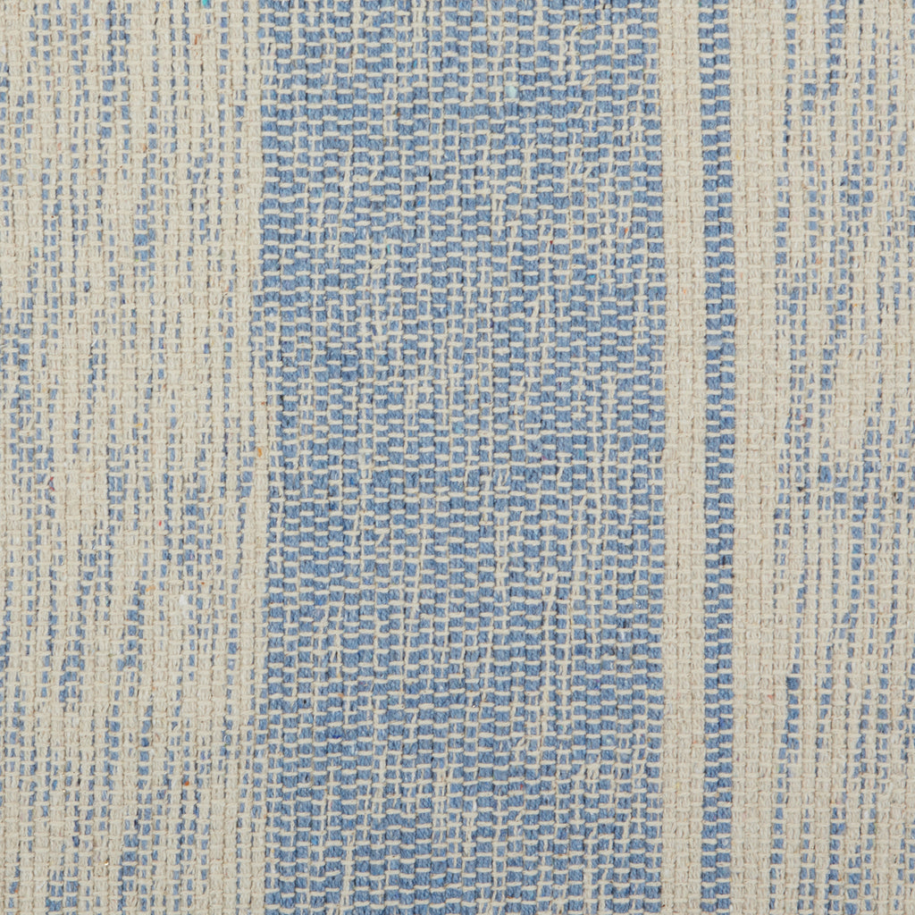 Stonewash Blue Variegated Recycled Yarn Rug 2X3 Ft Set of 2