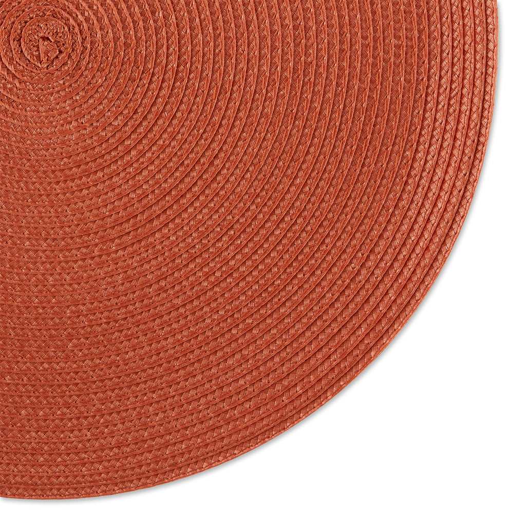 Spice Round Pp Woven Placemat Set of 6