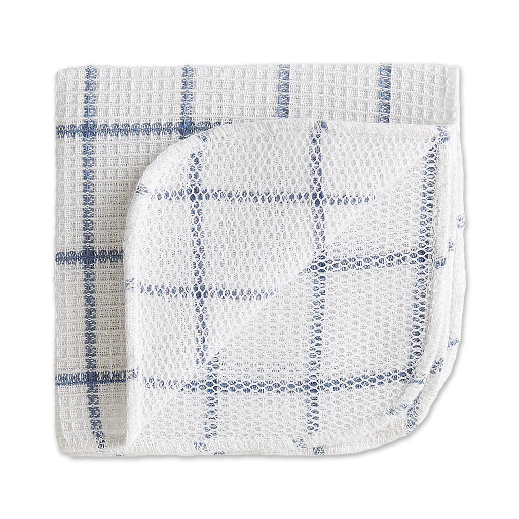 Stonewash Blue Scrubber Dishcloth Set of 6