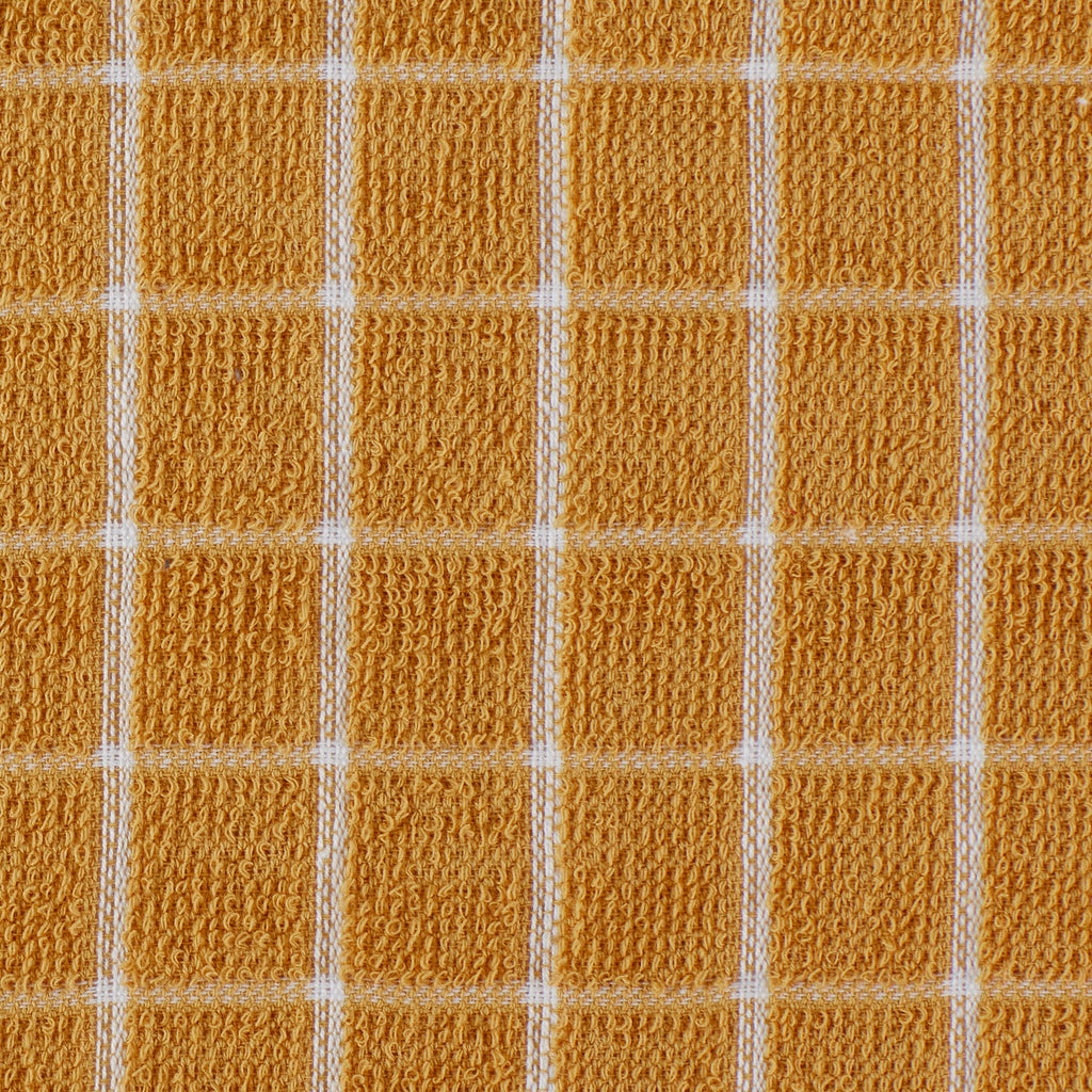 Honey Gold Combo Windowpane Dishcloth Set Of 6