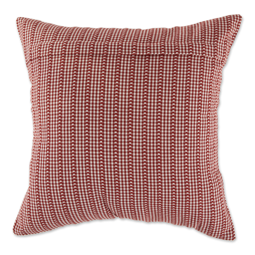 Barn Red Farmhouse Pillow Cover 18X18 Set of 4