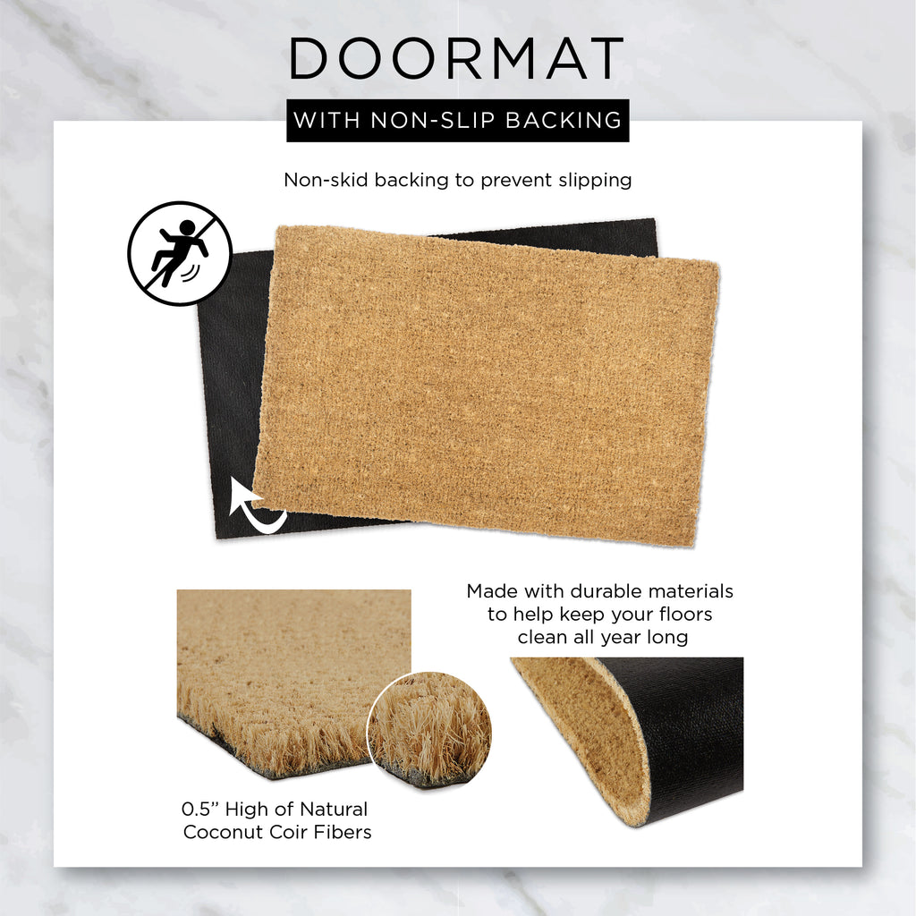 Two Tone Diamond Doormat