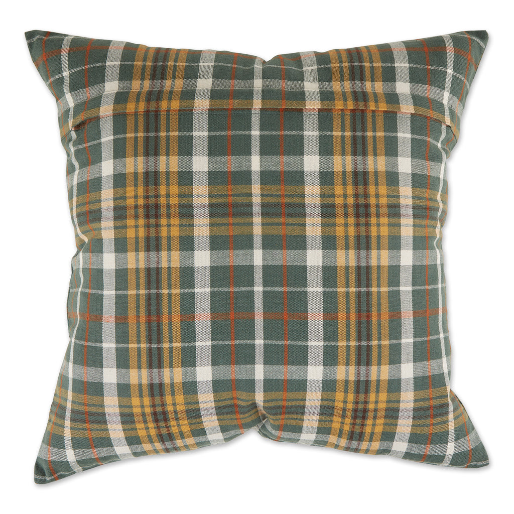 Fall Plaid Pillow Cover 18X18 Set of 4