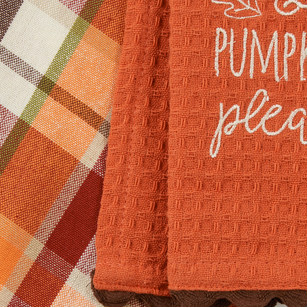 Pumpkin Pie Kitchen Towel/Scarf