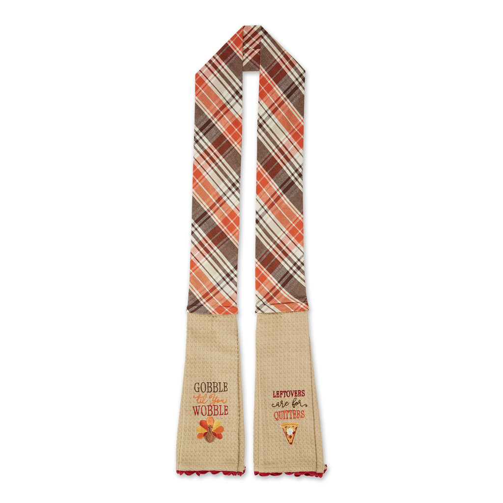 Thanksgiving Leftovers Kitchen Towel/Scarf