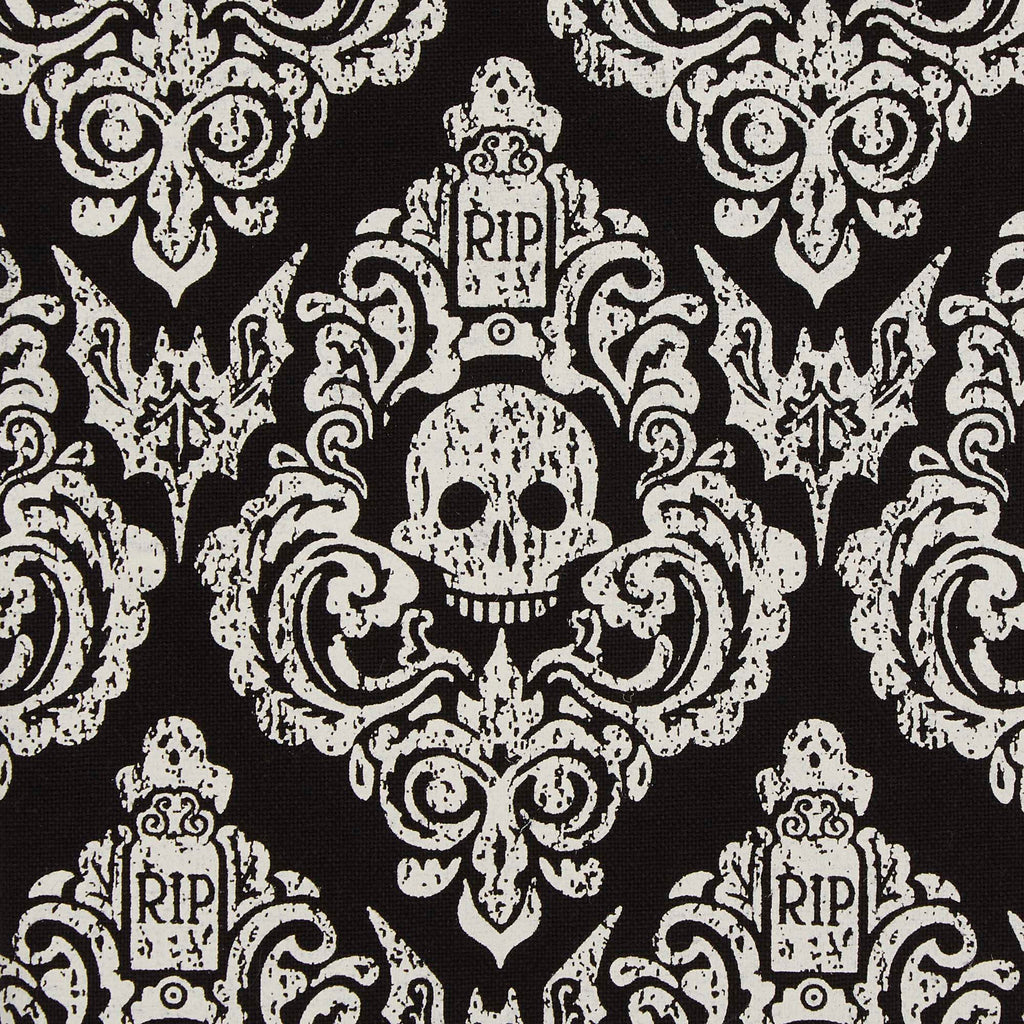 Graveyard Damask Embellished Napkin set of 6