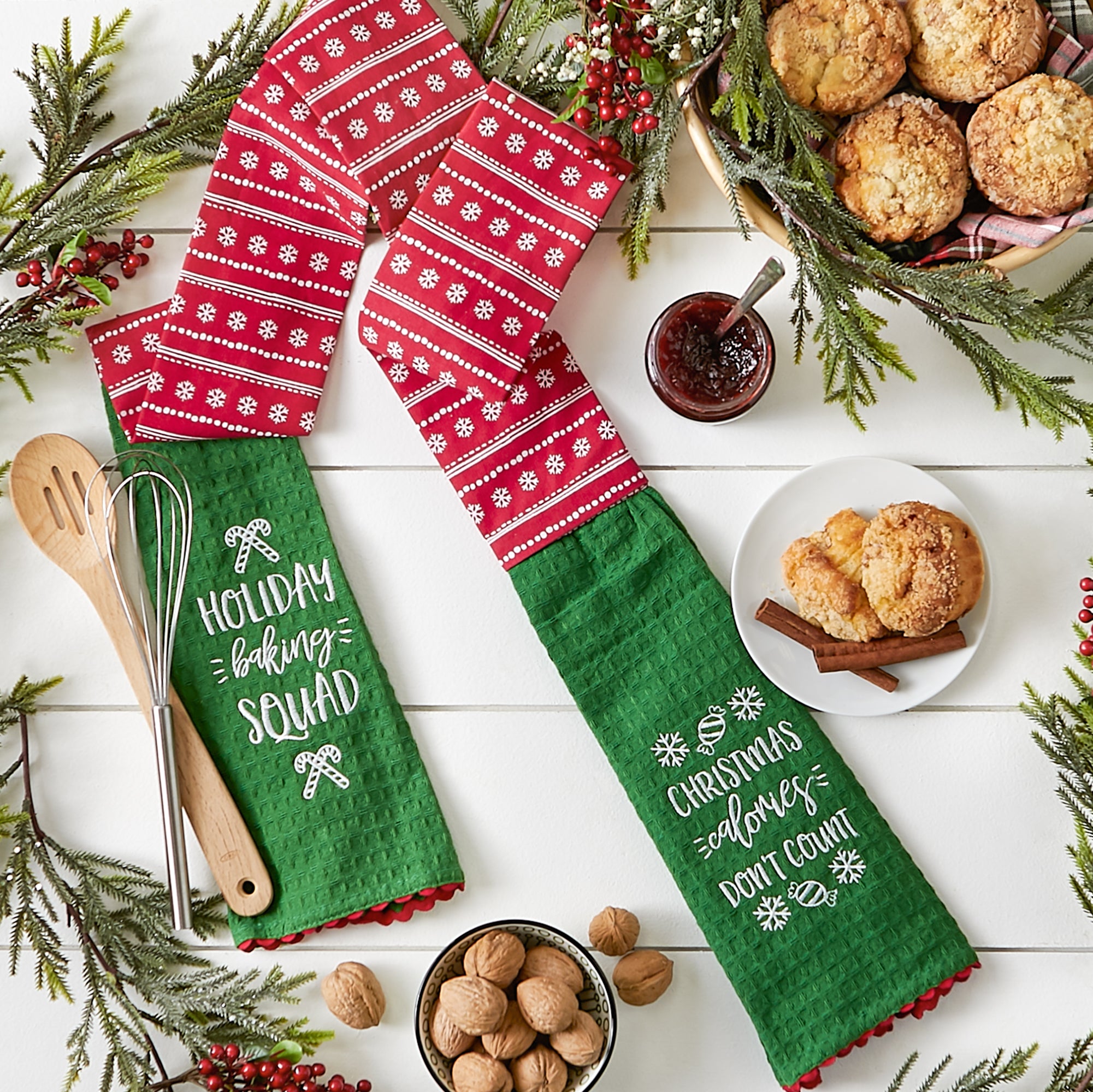 Holiday Baking Kitchen Towel/Scarf – DII Home Store