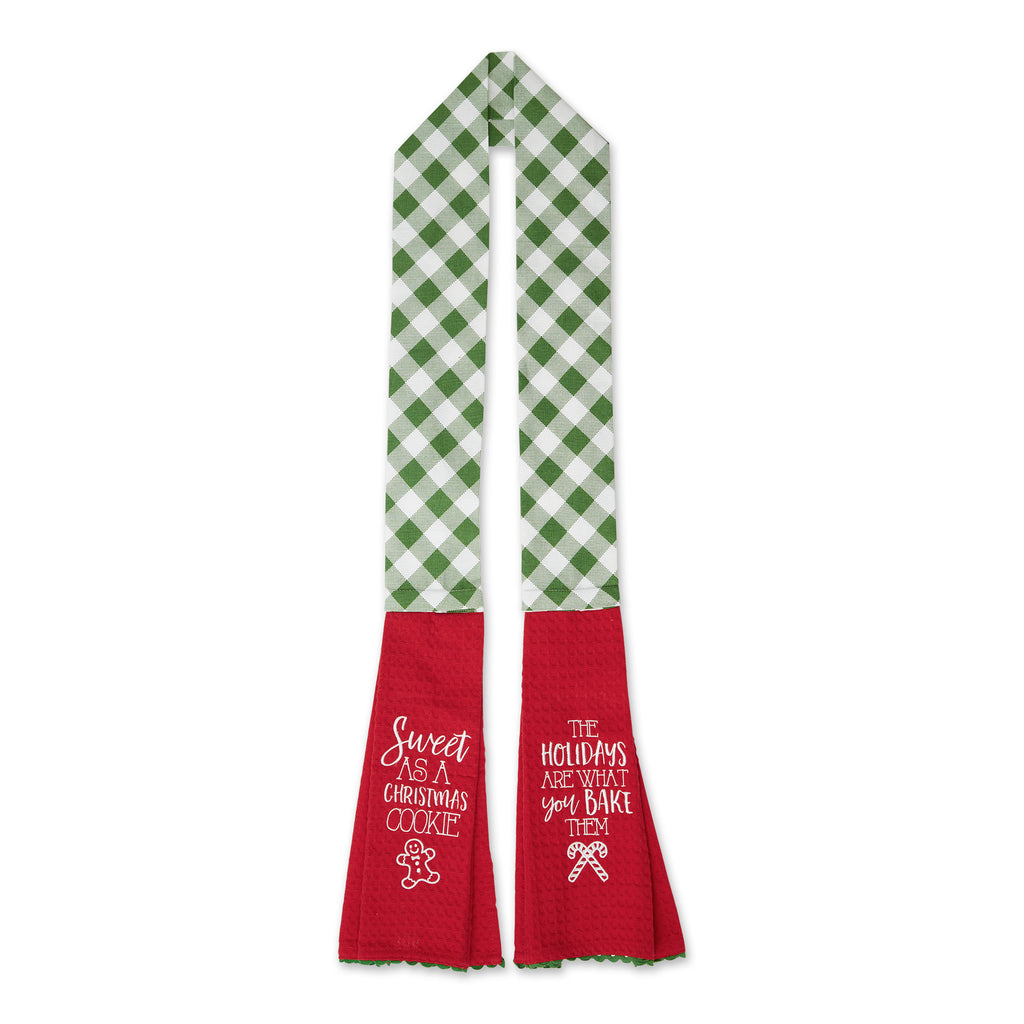 Sweet Christmas Cookie Kitchen Towel/Scarf