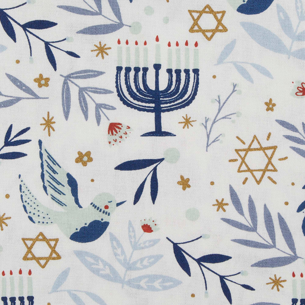 Hanukkah Blessings Printed Napkin set of 4