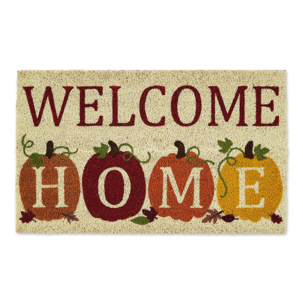 Welcome Home Pumpkins Doormat