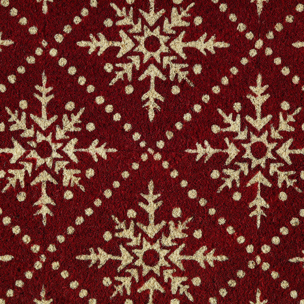 Snowflake Lattice Doormat