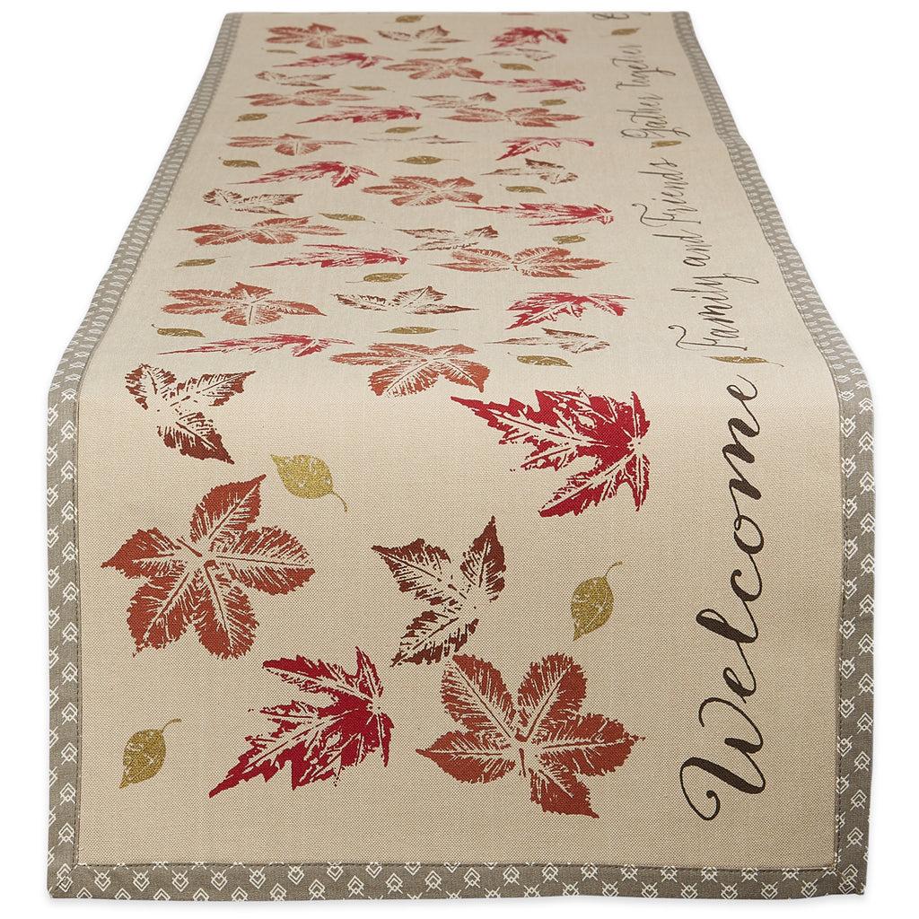 Gather Together Print Table Runner 14X108