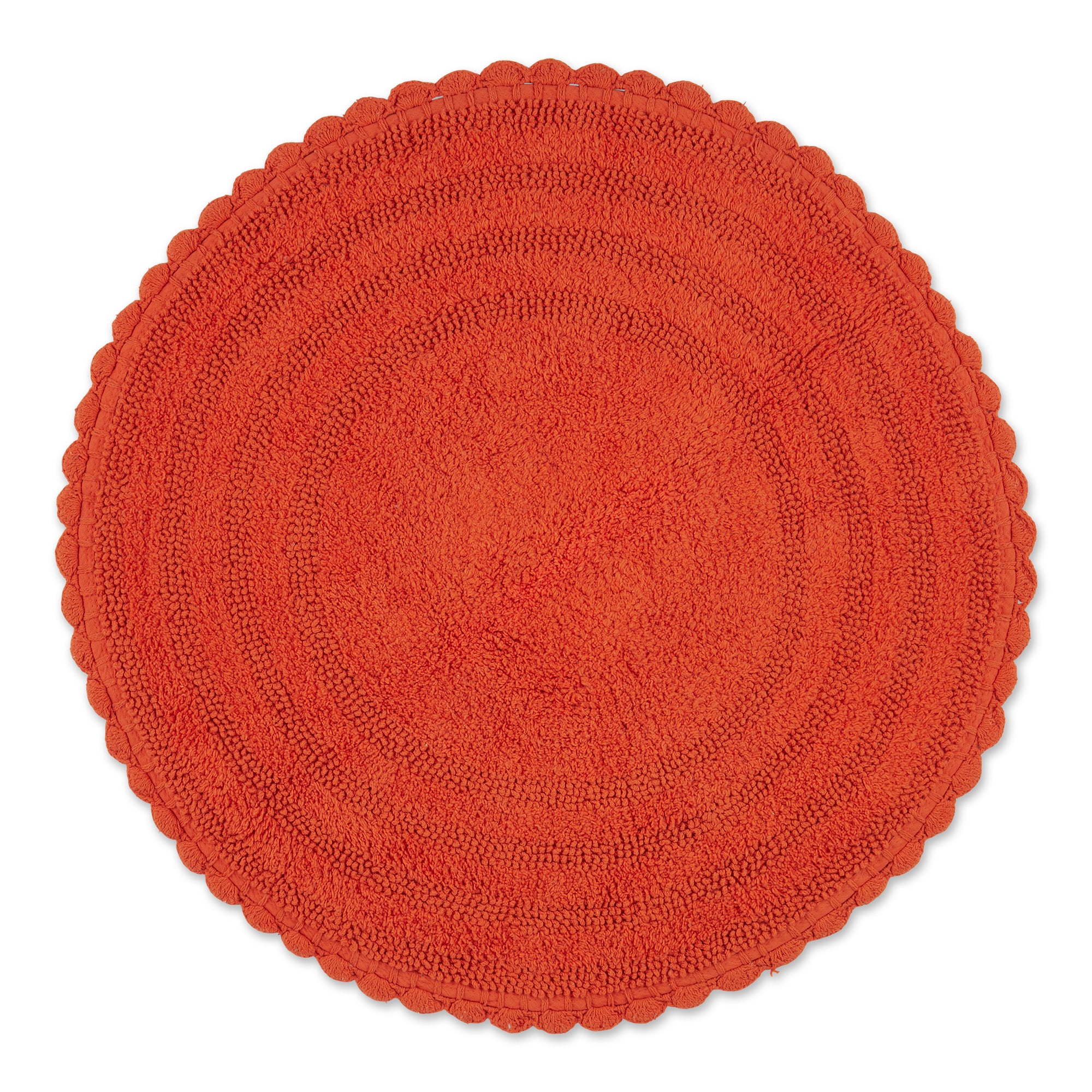 Aqua Small Oval Crochet Bath Mat – DII Home Store