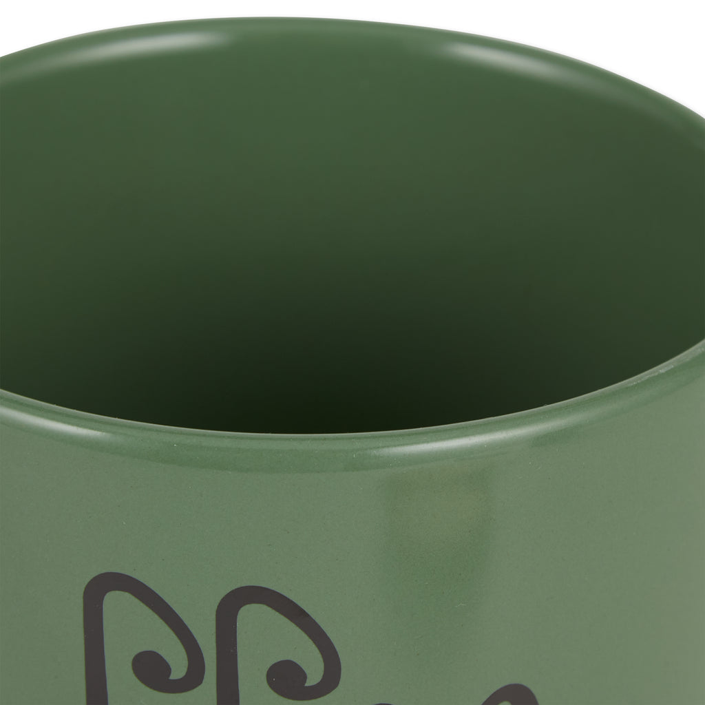 Artichoke Green Coffee/Sugar/Tea Ceramic Canister Set of 3