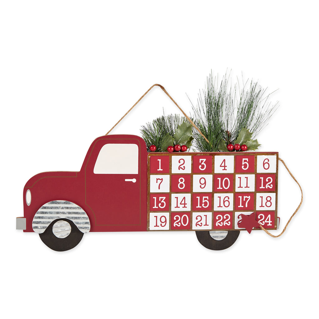 Christmas Tree Truck Advent Calendar