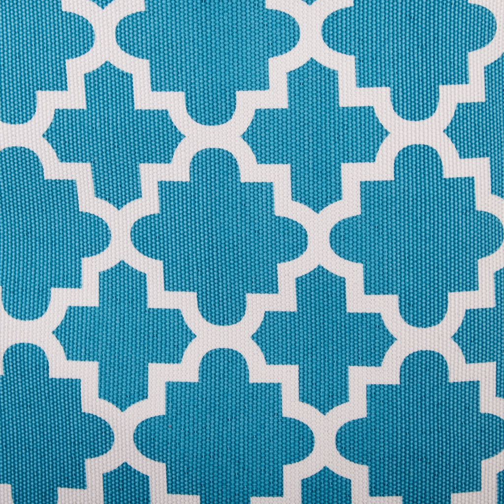 Polyester Bin Lattice Storm Blue Rectangle Large 17.5X12X15