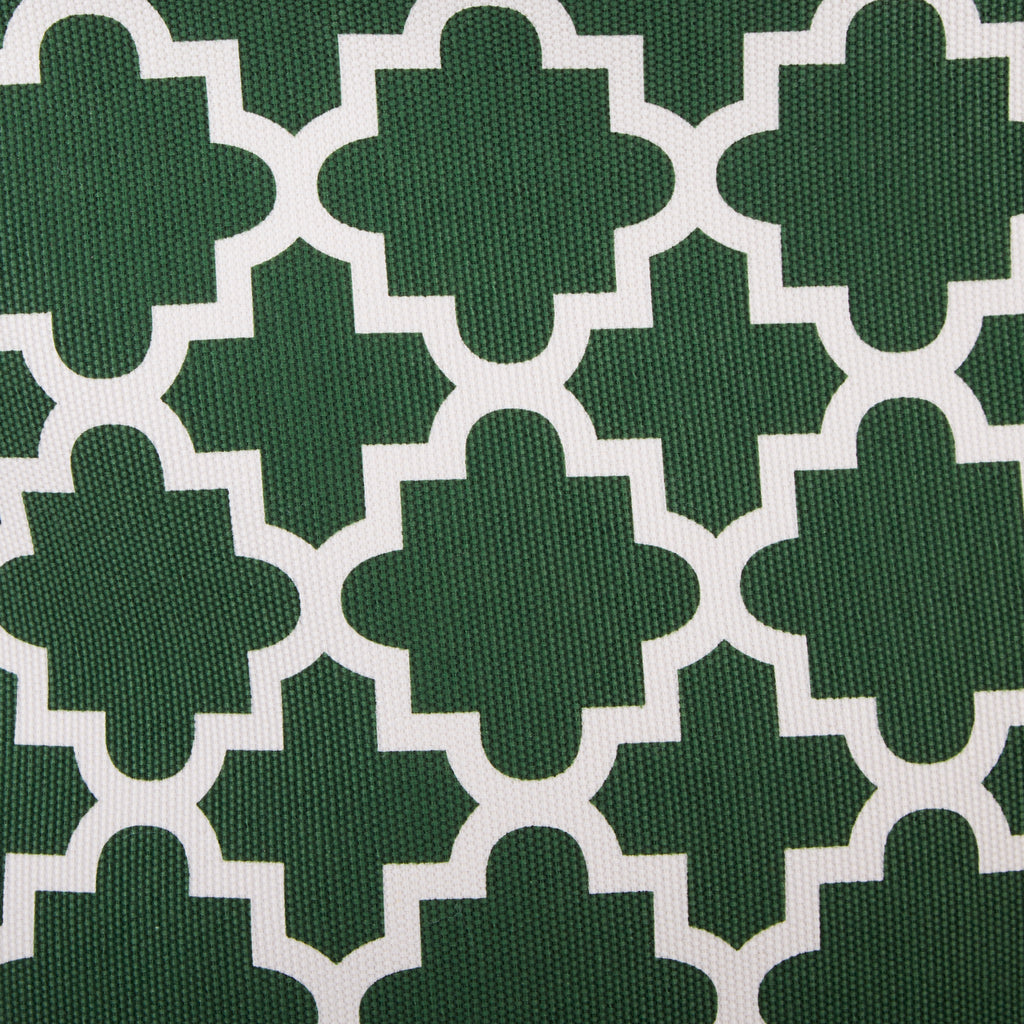 Polyester Bin Lattice Hunter Green Rectangle Medium 16X10X12