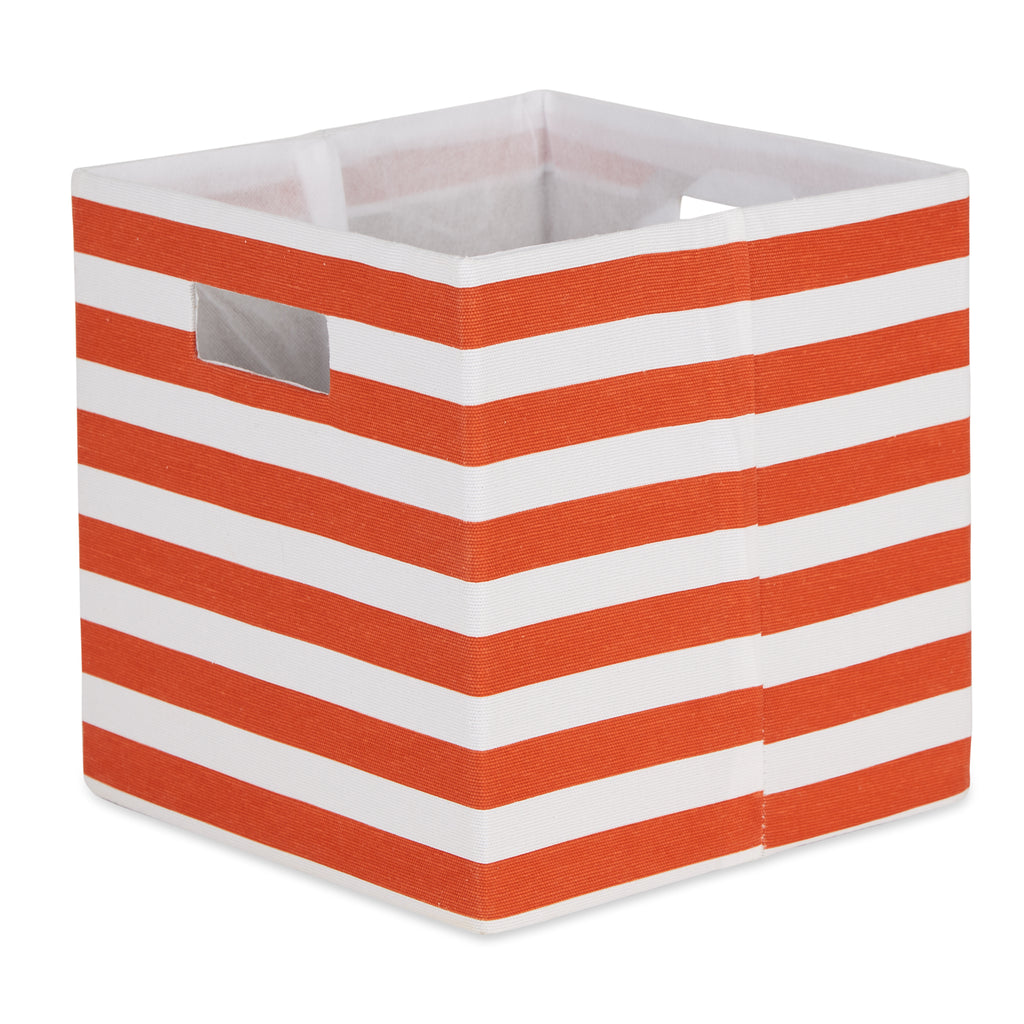 Polyester Cube Stripe Spice Square 13X13X13