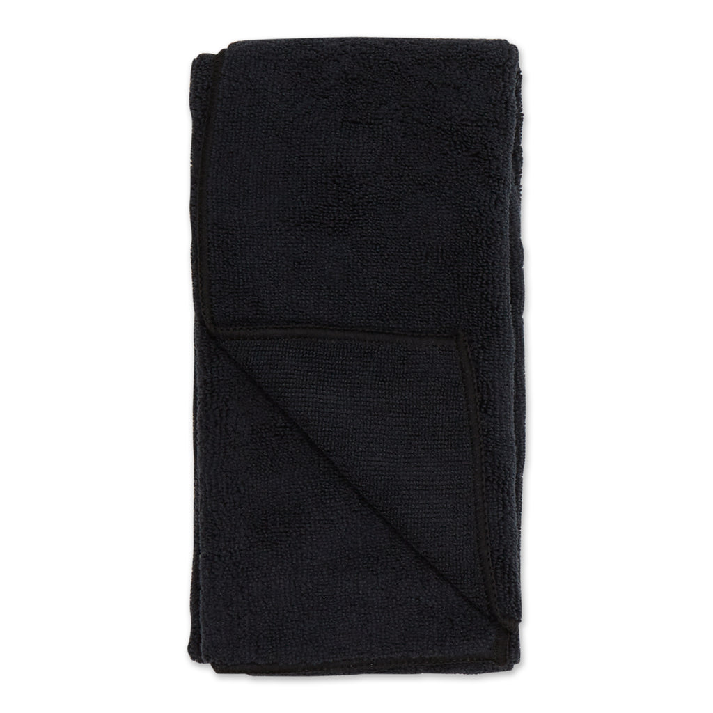 Black Embroidered Paw Small Pet Towel Set of 3